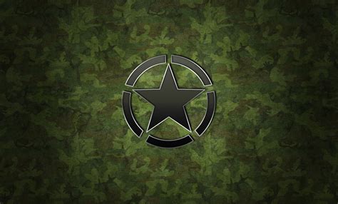 Gray star logo, military, army gear HD wallpaper | Wallpaper Flare