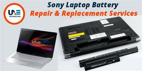 Sony Vaio Laptop Battery Replacement & Repair in Dubai 2020