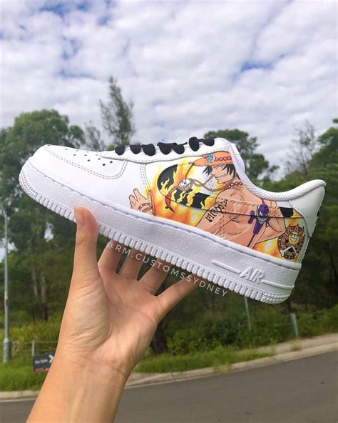 One Piece - Zoro x Ace x Sanji x Sabo Air Force 1 Custom, Air Force 1, Custom Sneakers in 2024 ...