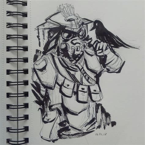 A cool fanart of bloodhound from apex legends : r/gaming