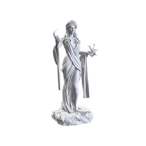 Hecate Goddess Statue Greek Mythology Sculpture - Etsy