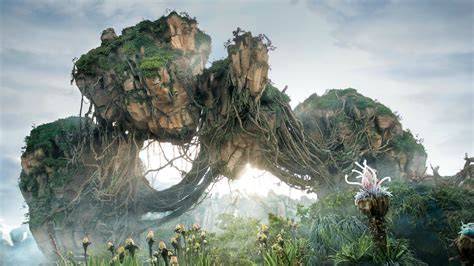 Disney's 'World of Pandora' Avatar park opens with floating mountains and glowing forests