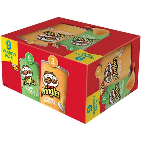 Pringles Snack Stacks! Variety Pack Potato Crisps Chips, 18 ct 13.3 oz - Walmart.com