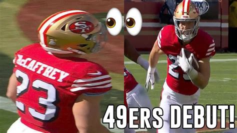 Christian McCaffrey 49ers 'DEBUT' Highlights 🔥 49ers vs Chiefs Highlights - YouTube