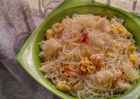 Rice Vermicelli Stir Fry Recipe by Iskan Detia Karina - Cookpad