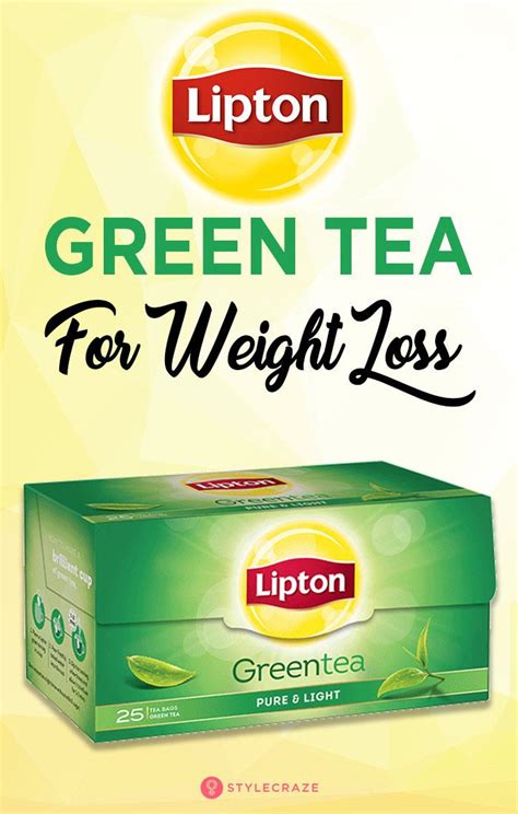 15 Terrific Lipton Green Tea Weight Loss - Best Product Reviews