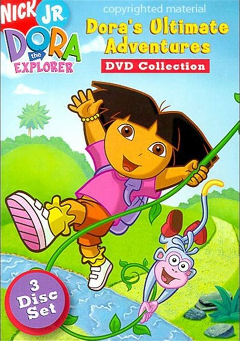 Dora The Explorer: Dora's Ultimate Adventures DVD Collection (DVD 2003 ...