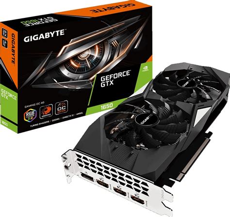 Gigabyte GeForce GTX 1650 Gaming OC 4G Graphics Card - 4GB GDDR5 ...