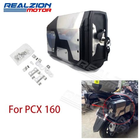 Realzion Motorcycle Modified Toolbox For HONDA PCX 160 Side Rack ...