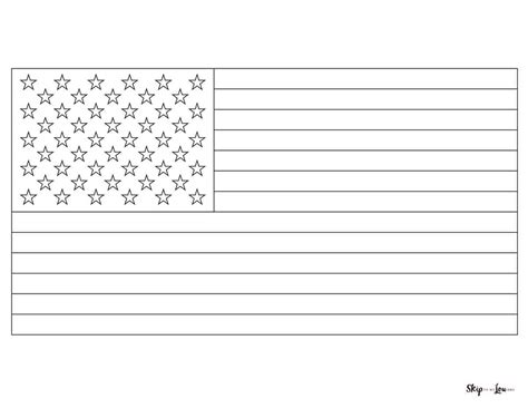 American Flag Coloring Pages | Skip To My Lou