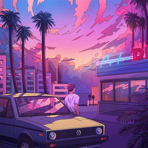 Anime Cars Aesthetic Wallpapers - Wallpaper Cave