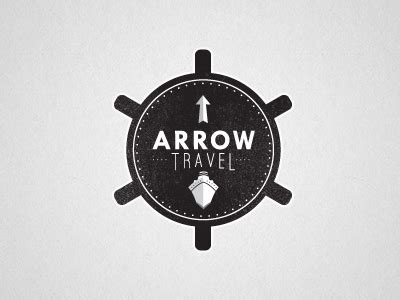 Arrow Travel Logo by Jonathan Giles on Dribbble