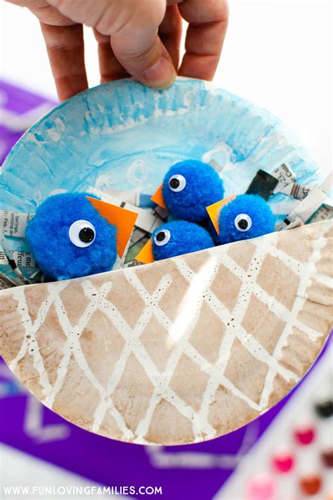 Paper Plate Bird Nest: Easy Spring Craft for Kids - Fun Loving Families