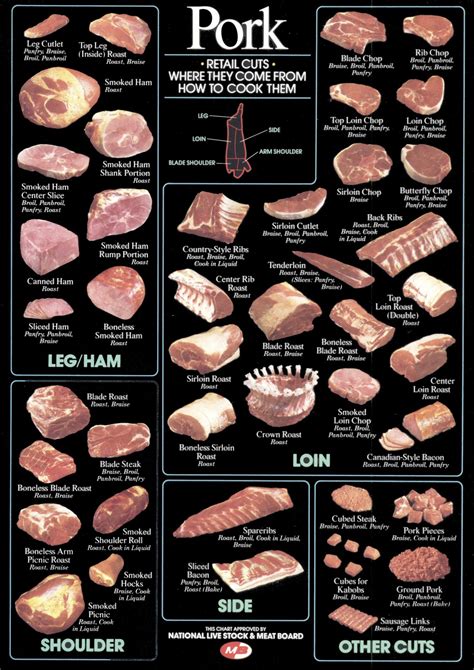 Pork Cuts Of Meat Diagram