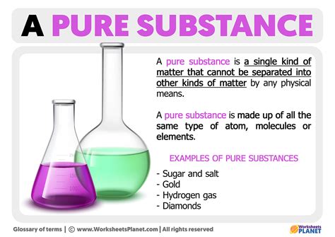 What is a pure substance | Definition