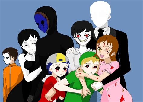 The Creepypasta Family by HedgieCraft09 on DeviantArt