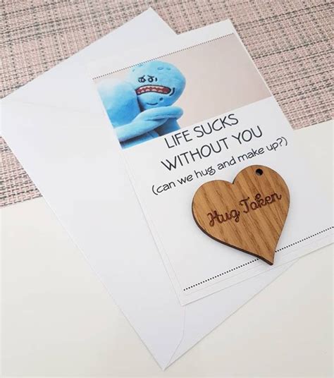 Sorry Card and Gift Friendship Girlfriend Boyfriend Sorry | Etsy