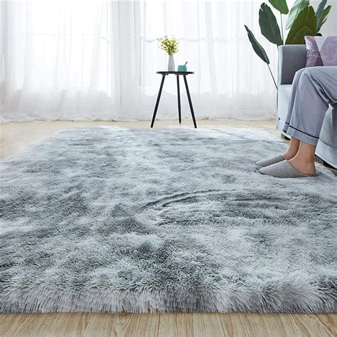 Soft Fluffy Area Rugs Large Size for Living Room,Plush Shaggy Nursery ...