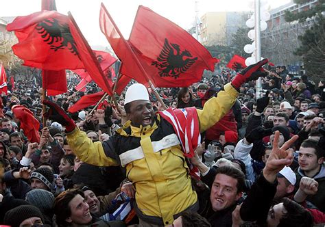 Kosovo Celebrates Independence - The New York Times > World > Slide Show > Slide 1 of 13