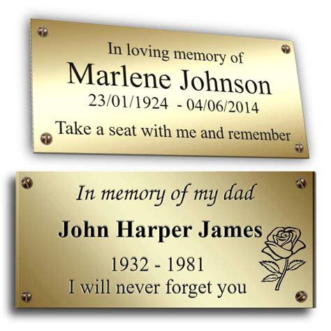 Brass Plaques, Nameplates and Signs Custom Engraved.