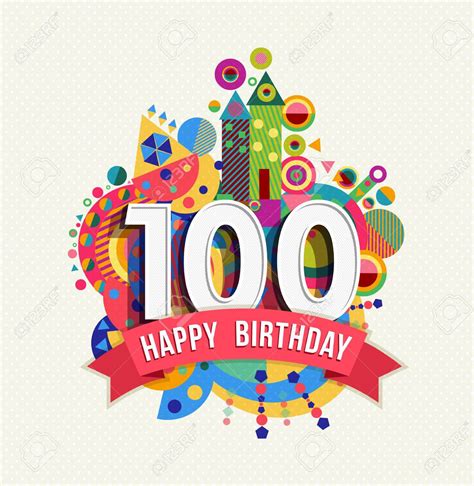 100th birthday clipart 30 free Cliparts | Download images on Clipground 2024