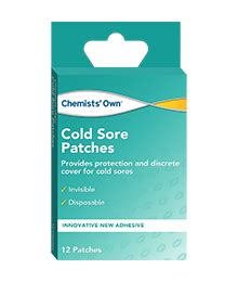 Chemists’ Own® Cold Sore Patches 12s - Chemists Own