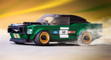 1968 Ford Mustang Races Into The LEGO Speed Champions Lineup | Carscoops