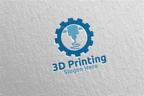 3D Printing Company Logo Design 55