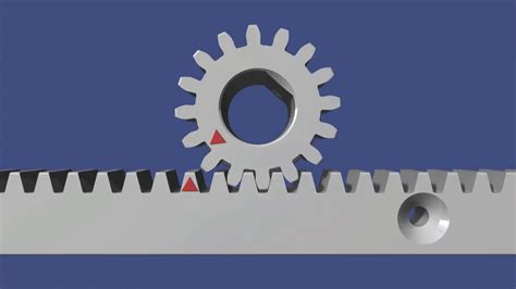 Rack And Pinion Gear Animation