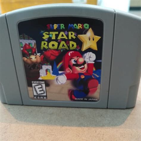 Super Mario Star Road N64 - Etsy