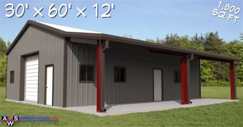 Metal Building Kits | Prefab Steel Buildings | American Western Steel