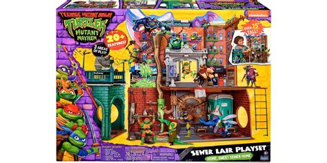 Teenage Mutant Ninja Turtles: Mutant Mayhem Sewer Lair Playset by Playmates Toys