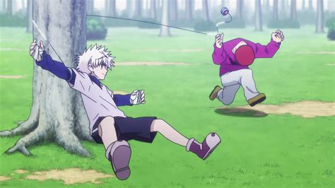 Image - Killua hits Sub with his Yo-yo.png | Hunterpedia | FANDOM powered by Wikia