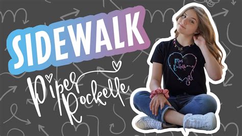 Piper Rockelle - Sidewalk (Official Music Video) **FIRST LOVE**💕 Chords - Chordify