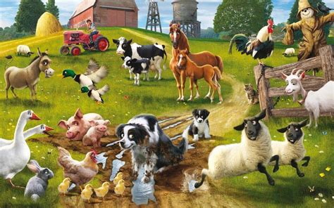 Farm Animals Wallpaper ·① WallpaperTag