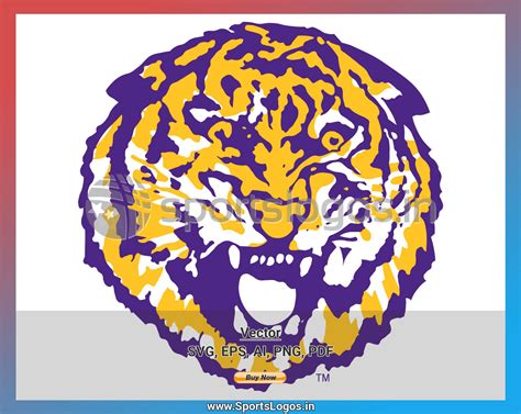 LSU Tigers - 1972-1979, NCAA Division I (i-m), College Sports Vector ...