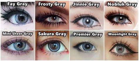 Ohmykitty Blog : Top 8 Gray Colored Contacts for Brown Eyes