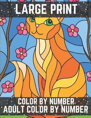 Large Print Color By Number Adult Color By Number | David Johnson Book ...