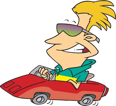 Cartoon Car Driving - Cliparts.co