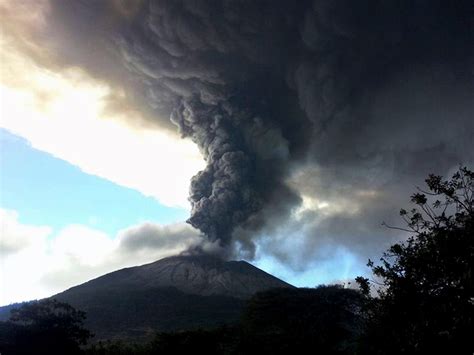 VIDEO: Volcano Erupts In El Salvador, Ash And Gas Soar : The Two-Way : NPR