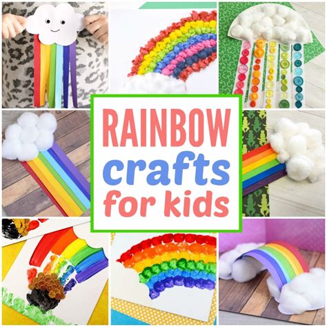 Rainbow Crafts for Kids - Easy Peasy and Fun