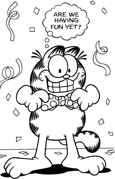 Garfield And Odie Coloring Pages at GetColorings.com | Free printable colorings pages to print ...