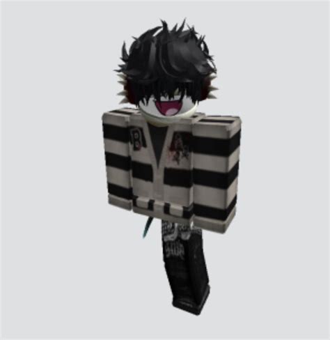 Pin by keroppi boy on 내 저장 | Emo roblox outfits, Black hair roblox, Emo outfit ideas