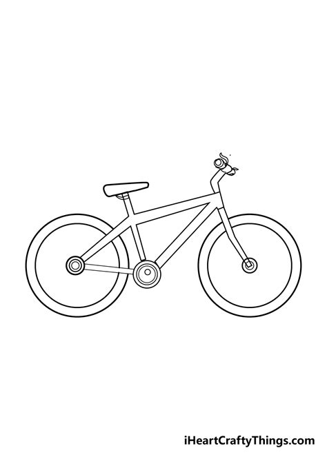 Bike Drawing - How To Draw A Bike Step By Step