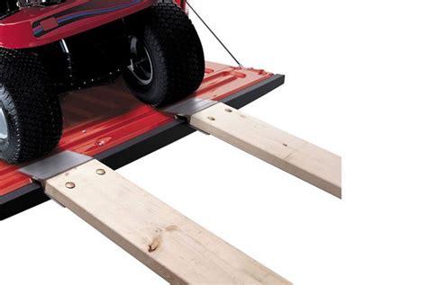 How To Make Lawn Mower Ramps For Truck? DIY