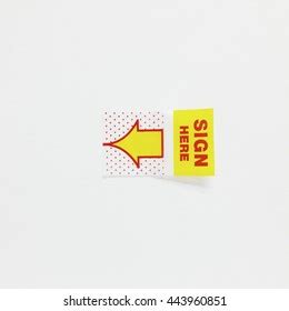 11,966 Sign here sticker Images, Stock Photos & Vectors | Shutterstock