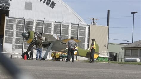 Original Fw-190 with BMW-801 Engine Starts Up and Takes Off - World War ...