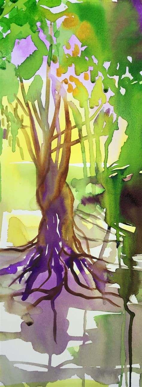 Fig Tree | Watercolor, Painting, Art