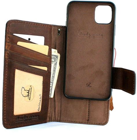 Genuine full leather for Apple iPhone 11 Pro Max Case Wallet Credit ca – DAVISCASE