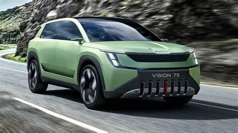 Skoda Vision 7S electric SUV concept revealed - Drive